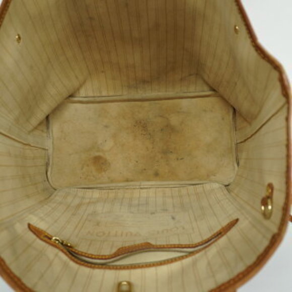 Louis Vuitton Damier Azur Neverfull MM Tote Bag - Picture 4 of 12